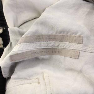 Rick Owens STRIPE BELA PODS SHORTS 50 グレー RU21S6349-CCP1