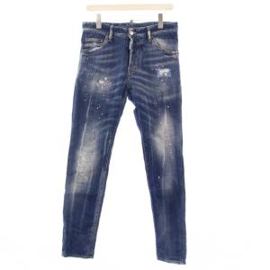 15SS COOL GUY JEAN デニムパンツ ダメージ加工 ペイント加工 46