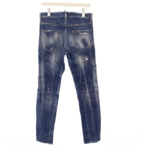 DSQUARED2 15SS COOL GUY JEAN デニムパンツ ダメージ加工 ペイント加工 46