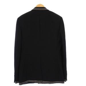 GIVENCHY 16SS チェーン テーラードジャケット 1B ブラック 16J3096029