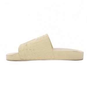BOTTEGA VENETA スライドサンダル フラット ラバー 41 ベージュ 690105 /KH