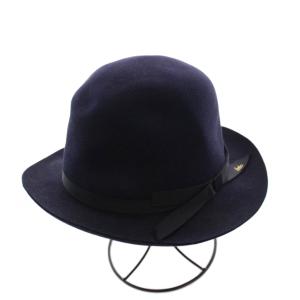 パナマハット ウール 58 ネイビー /KH