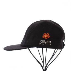 KENZO ケンゾー-Boke Flower Crest ベースボールキャップ 野球帽 U 黒