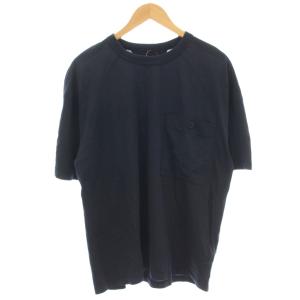 Tシャツ ポケット 半袖 S ネイビー 紺 TC-C1418 /G