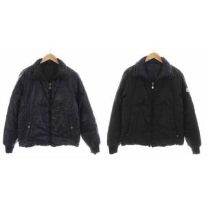 MONCLER BENOIT リバーシブル ダウンジャケット ジップアップ 2 ネイビー