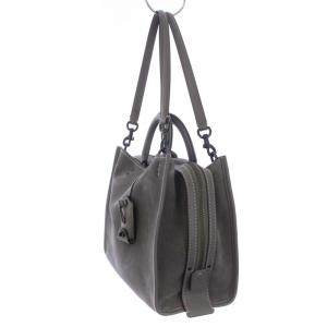 COACH ハンドバッグ ショルダーバッグ 2WAY スエード グレー 20315