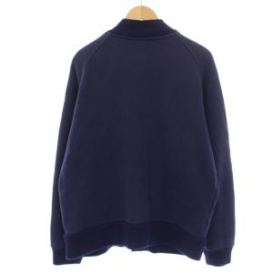 Goodenough 90s GE スウェット スタジャン ベースボールジャケット ブルゾン 紺 ネイビー