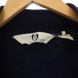 Goodenough 90s GE スウェット スタジャン ベースボールジャケット ブルゾン 紺 ネイビー