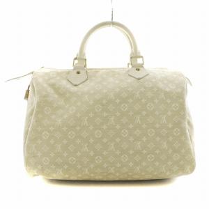 LOUIS VUITTON モノグラムミニラン スピーディ30 ボストンバッグ ハンドバッグ デュンヌ ホワイト M95319