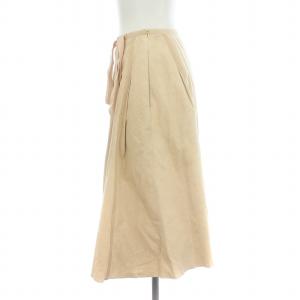 FOXEY フレアスカート フェイクスエード 38 ピンクベージュ 20066-SSAG18