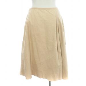 FOXEY フレアスカート フェイクスエード 38 ピンクベージュ 20066-SSAG18