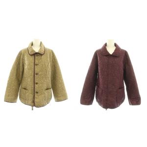 オリジナル ORIGINAL キルティングジャケット 中綿ジャケット アウター リバーシブル 花柄 大きいサイズ