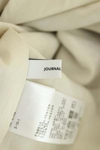 JOURNAL STANDARD 20AW ジェリーサテンナロー スカート ロング フレア ベージュ