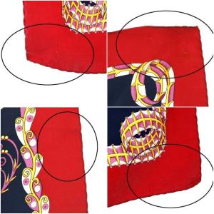 Salvatore Ferragamo 魚柄スカーフ マルチカラー