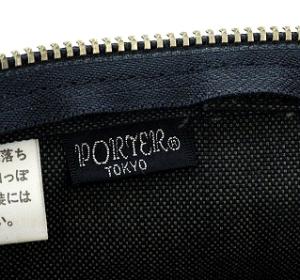 PORTER SMOKY ショルダーバッグ キャンバス ブラック