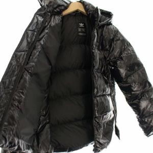 adidas Originals 20AW ダウンジャケット フード 2way ナイロン インドネシア製 S ブラック