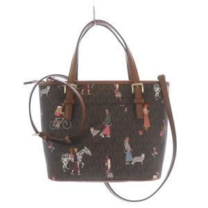MICHAEL KORS JET SET GIRLS ハンドバッグ ブラウン
