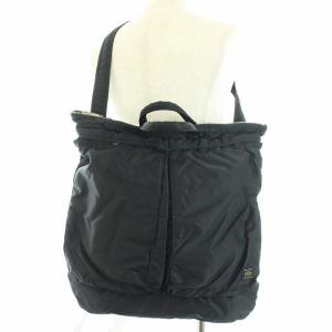 PORTER 吉田カバン タンカー ヘルメットバッグ 2WAY HELMETBAG トートバッグ ショルダーバッグ ナイロン ブラック