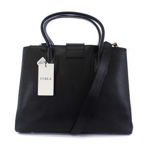 FURLA メトロポリス M トートバッグ ハンドバッグ 2WAY 黒
