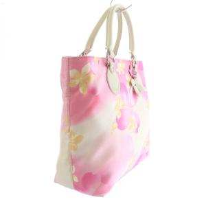 Salvatore Ferragamo トートバッグ ハンドバッグ 花柄 ポーチ付き ロゴ マルチカラー