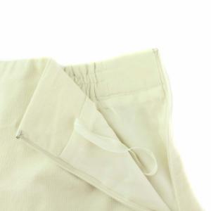 ANAYI スカート ロング ミモレ タイト コーデュロイ イージー 36 S ホワイト