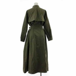 BLUE LABEL CRESTBRIDGE 20AW シャツワンピース ロング マキシ 長袖 38 M カーキ