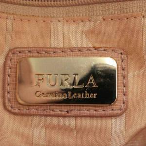 FURLA ステイシー ショルダーバッグ ハンドバッグ 2way 巾着 レザー ピンク