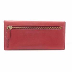 PRADA 長財布 二つ折り 小銭入れ レザー レッド