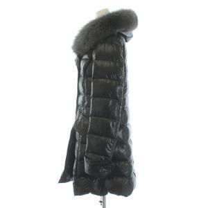 DUVETICA EFIRA ダウンコート フォックスファー 40 黒