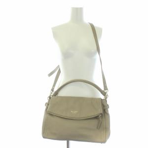 kate spade new york ハンドバッグ ショルダーバッグ 2way レザー ベージュ