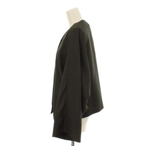 ADORE 17SS タグ付き エアエステルジャケット スプリング ドルマンスリーブ 36 カーキ