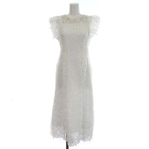 22SS ワンピース レース マーメイド 36 ホワイト
