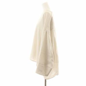 ADORE 19AW ドライハイツイストブラウス シャツ 長袖 38 M ベージュ 5310110234