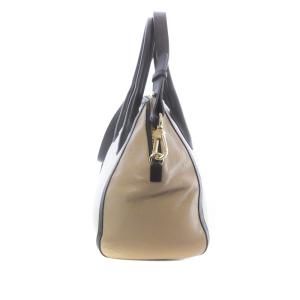 FURLA ハンドバッグ ショルダーバッグ 2WAY レザー 白 茶 ホワイト ブラウン