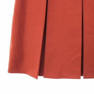 ANAYI 19AW プリーツスカート フレア ロング ミモレ 36 ブラウン