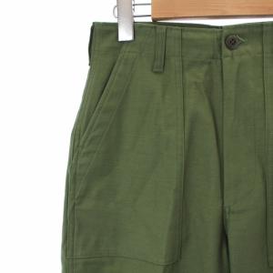 Shinzone ベイカーパンツ テーパードパンツ ジップフライ 34 カーキ 15AMSPA18