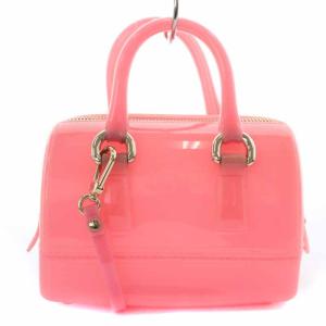 FURLA キャンディスウィート ハンドバッグ ショルダーバッグ 2way ピンク