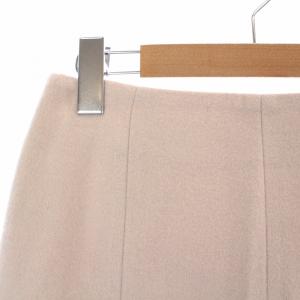 ANAYI フレアスカート ひざ丈 ウール 38 ピンクベージュ