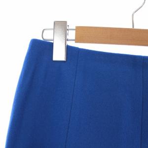 ANAYI フレアスカート ひざ丈 ウール 38 ブルー