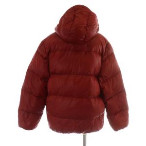 DUVETICA ダウンジャケット ジップアップ フード アウター 46 M 赤 レッド