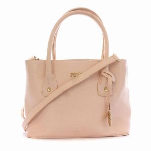 FURLA ハンドバッグ ショルダーバッグ 2WAY レザー ピンク