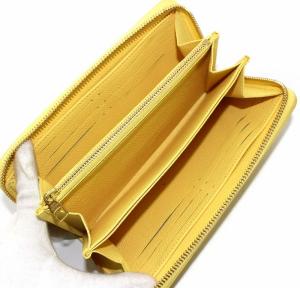 LOUIS VUITTON M81427 ジッピーウォレット モノグラム・アンプラント 長財布 ラウンドファスナー ジョーヌ