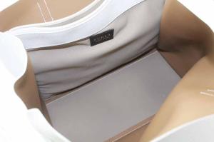 FURLA サリー トートバッグ オープントップ 白 ホワイト BKN8QB0