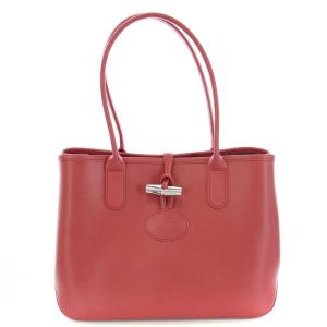 Longchamp ロゾ トートバッグ ショルダーバッグ トグル レザー ピンク