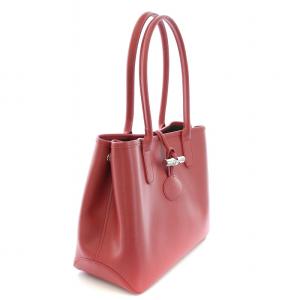 Longchamp ロゾ トートバッグ ショルダーバッグ トグル レザー ピンク