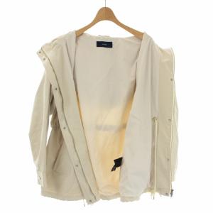 SHIPS フードジップブルゾン マウンテンパーカー ジャケット 38 M アイボリー 314-01-1245
