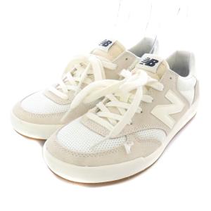 New Balance CRT300B1 スニーカー シューズ スエード US5.5 ベージュ ホワイト