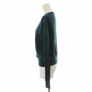 CELFORD 20AW レースカーディガン 長袖 38 M 緑 グリーン CWNT203018