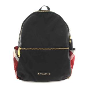 リュックサック デイパック チェック 黒 ブラック 赤 レッド ベージュ