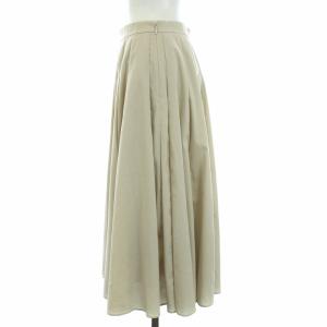 ANAYI スカート ロング フレア 38 M ベージュ